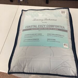 Tommy Bahama Coastal Comforter - White and Gray